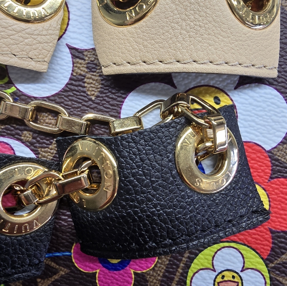 Louis Vuitton grommets with chain hardware x8 - Picture 8 of 9